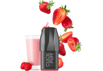 B.10 Pod XBAR Click & Puff Fraise (0mg)