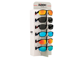 Présentoir de 6 Lunettes de soleil Zippo