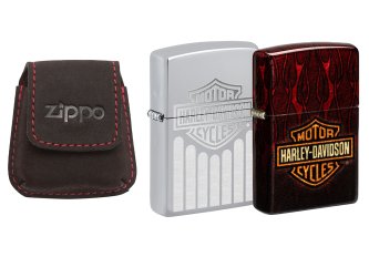 L.2 Zippo Harley Davidson + Étui
