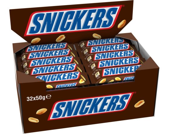 Barre de chocolat Snickers - Génération Souvenirs