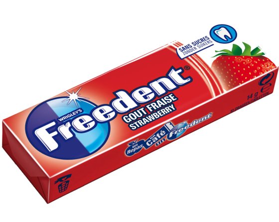 Freedent fraise, 30 étuis