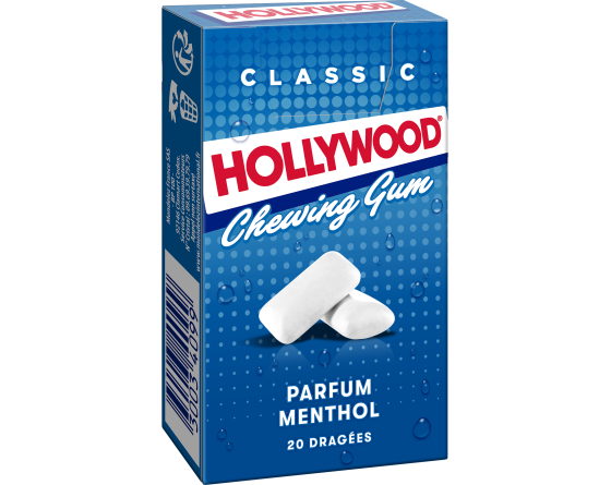 B.20 Etuis Hollywood Chewing-gum - Gum tablette et dragées - Chewing gum -  Confiserie - Protabac