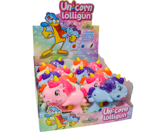 B.12 Unicorn Lolligun - Bonbons fun - Confiserie ludique