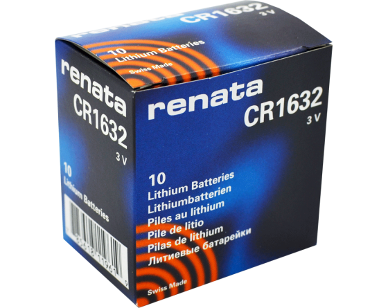 B.10 Piles Renata lithium 1632 - Renata - Piles bouton lithium