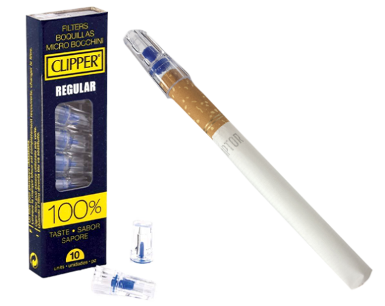 Etui de 10 Filtres Regular Clipper - Filtres techniques - Filtres -  Articles fumeurs - Protabac