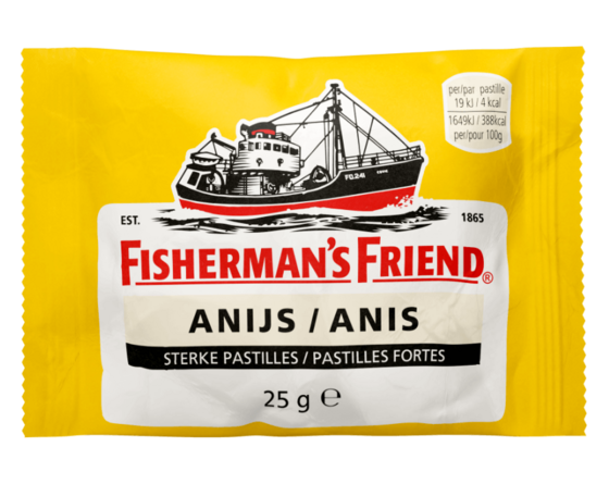 B.24 Sachets Fisherman's Friend Anis - Fisherman - PCP (Petite