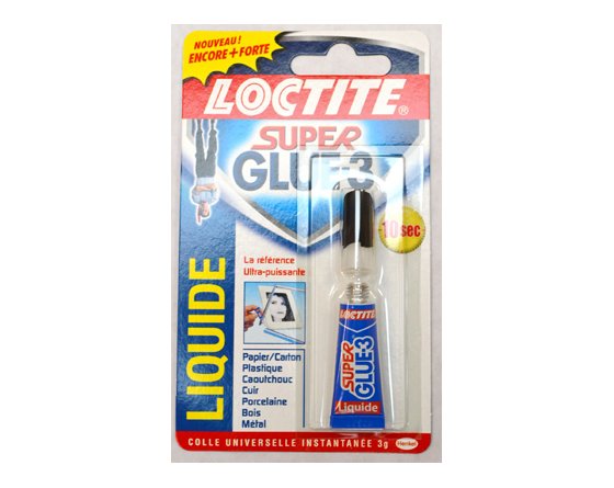 Blister Tube de Colle Super Glue 3 - Colles / scotch / patafix - Petites  Fournitures - Papeterie - Protabac